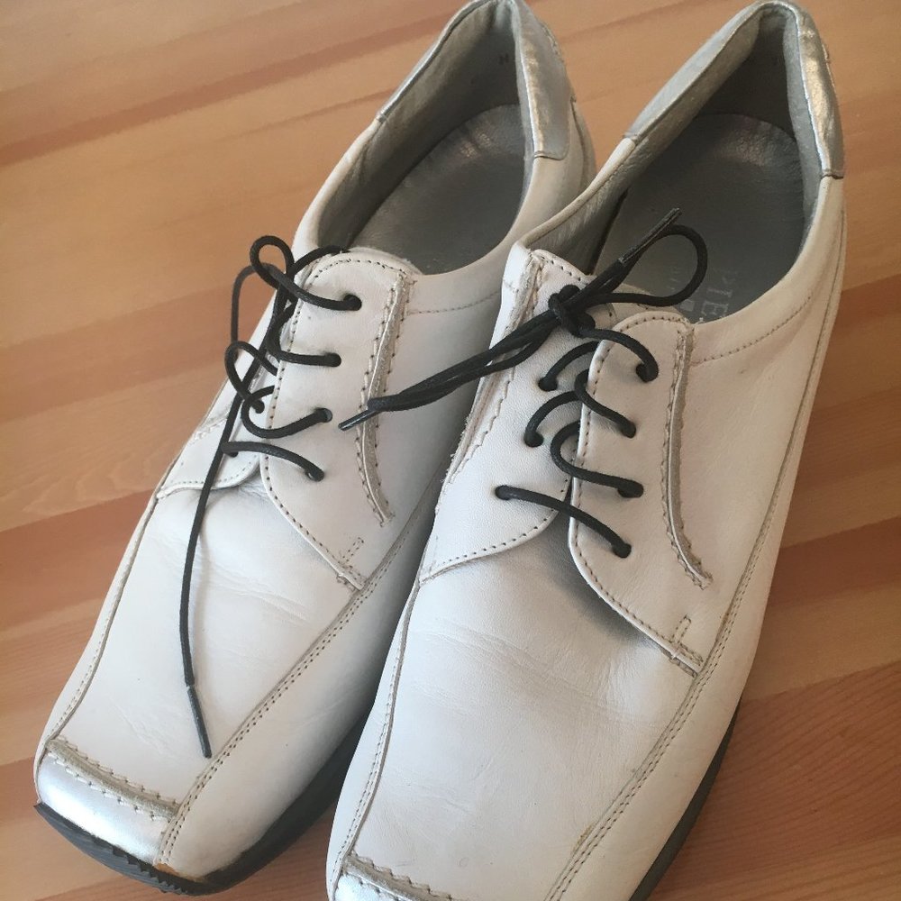 White Leather Shoes
